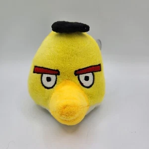 Angry Birds Yellow Plush Window Cling Suctoin Cup 4" Stuffed Animal (A) - Picture 1 of 5