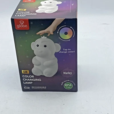 Globe Electric- Color Changing LED Rechargeable Silicone Night Light Lamp NOB - Image 1 of 4