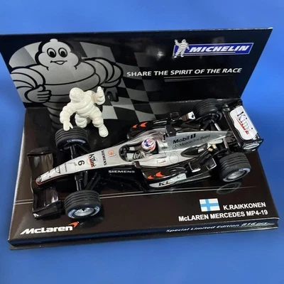 PMA 1/43 F1 K. Raikkonen McLaren MP4-19 Limited Edition 816 pezzi modello - Immagine 1 di 3