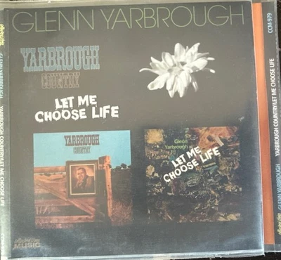 Компакт-диск Glenn Yarbrough 'Let Me Choose Life' состояние очень хорошее+ - Изображение 1 из 3