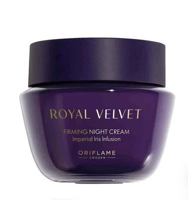 Oriflame Royal Velvet Firming Night Cream Imperial Iris 50g Brand New Boxed - Image 1 of 4