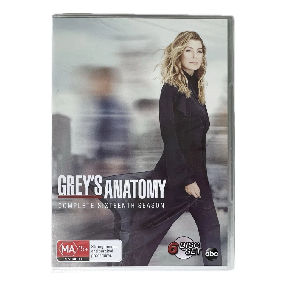 Grey's Anatomy - Season 16 DVD Set Medical Drama R4 New Sealed - image 1 of 3