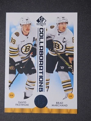 23-24 SP Authentic Brad Marchand David Pastrnak Collaborations 🌈🌈🌈 Blue  - Image 1 of 2