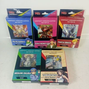 Cardfight Vanguard overDress Start Decks Bundle 01 02 03 04 05 - Picture 1 of 8