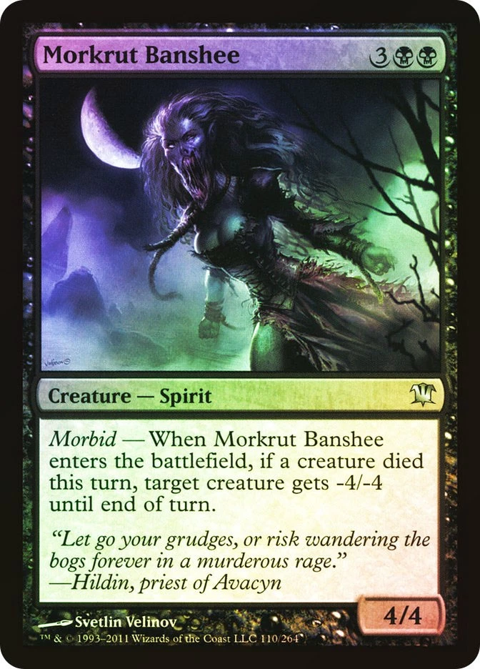MTG FOIL Morkrut Banshee  - Innistrad #110 - Image 1 of 1
