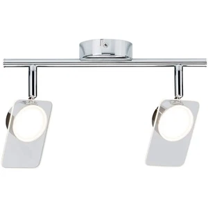 Paulmann Foco LED Spots Lámpara de Techo Cromo Foco 2 x 5W Blanco Cálido Giratorio - Imagen 1 de 2