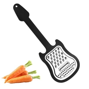 Edelstahl Käsereibe Edelstahl Lebensmittel Reibe und Zerkleinerer Gitarre Geschenke - Bild 1 von 7