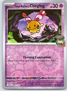 Team Rocket's Chingling Common SV10: Destined Rivals Reverse Holo 085/182 NM - Picture 1 of 2