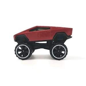 Custom Hot Wheels Lifted CyberTruck 2024 Hybrid Cyber Truck + Mazda Autozam - Bild 1 von 8