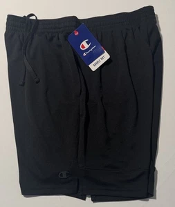 Champion Shorts Herren Large schwarz Mesh feuchtigkeitsableitend - Bild 1 von 2