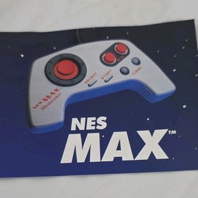 Nintendo NES Max Controller Original Instruction Manual English Language for NES