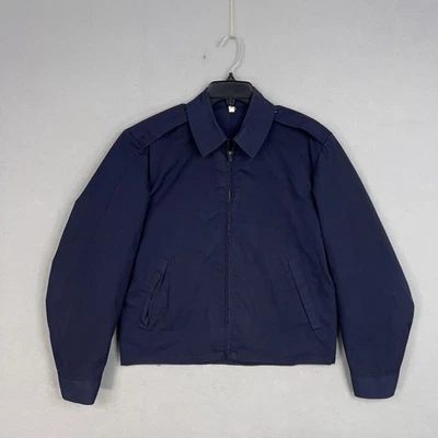 Vintage Ceiling Zero Jacket Mens 38S Lightweight USAF Military Blue1157 Blauer - Image 1 of 4