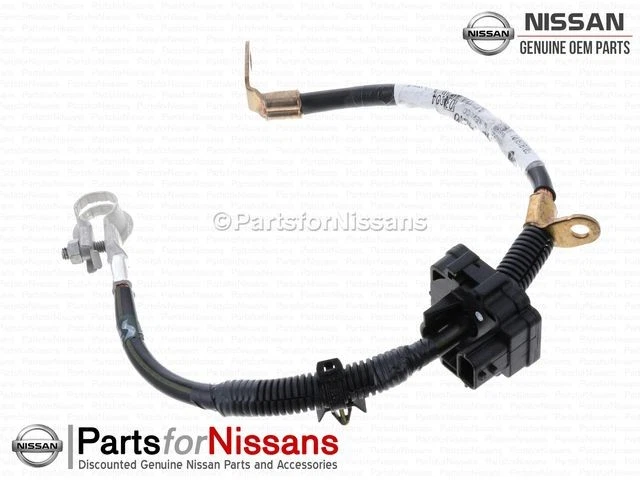 Cable de batería negativo genuino Nissan Frontier Xterra Pathfinder 4.0 NUEVO OEM Foto 1 de 4