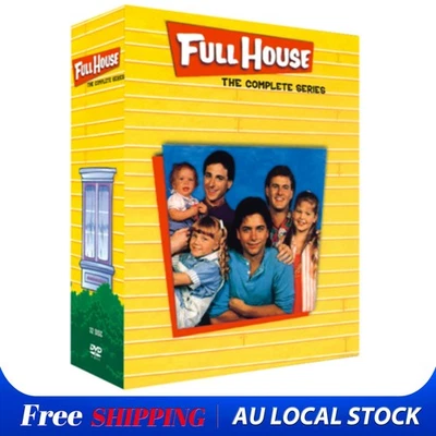 Full House Season 1-8 The Complete Series DVD New & Sealed Box Set FREE SHIPPING - Image 1 of 2