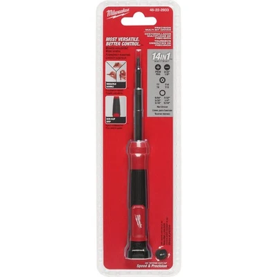 Milwaukee 48-22-2933 14-in-1 Precision Multi-Bit Screwdriver - Image 1 of 4