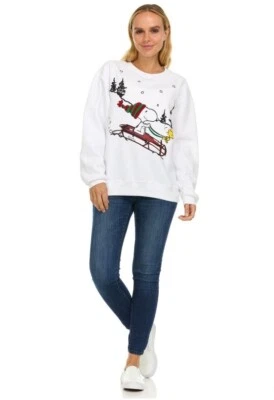 Snoopy женщин персонаж зимняя толстовка выбрать размер - Изображение 1 из 2