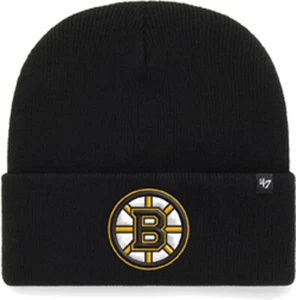 47 Brand Boston Bruins Black Haymaker NHL Cuff Knit Beanie One Size - Picture 1 of 1