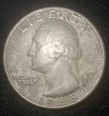 1986 - D Mint - Washington Quarter  - Image 1 of 3