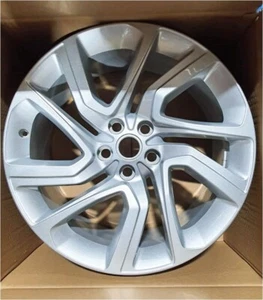 Range Rover Sport 21” Kong Silver Alloy Wheel Style 5085 LR099136 JK621007BA - Picture 1 of 1