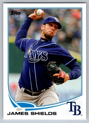 Topps Serie 1 2013 Base # 133 - James Shields - Tampa Bay Rays Foto 1 de 2