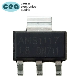 AMS1117 1,8V 1.8V 1A SOT-223 LDO [1~100 Stück/piece] - Bild 1 von 5