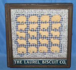 The Laurel Biscuit Co Tin Top Made Into Wall Decor - Picture 1 of 4