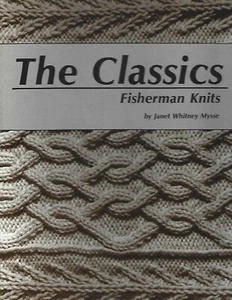 The Classics : Fisherman Knits by Janet W. Mysse (1984 Spiral) ~ KNITTING Crafts - Picture 1 of 1