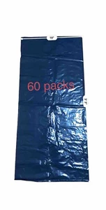 60 Stück Schwerlast Müllbeutel 39 Gallonen schwarz Müllsack - Bild 1 von 3