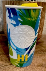 Starbucks 2016 Hawaii Limited Ceramic Travel Tumbler / Mug - Picture 1 of 4