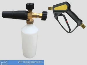 Hochdruck Schaumlanze Schaumkanone Chemie Injektor Pistole M22 Kärcher Kränzle - Bild 1 von 2