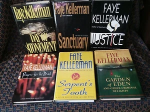 Lot of 6 Faye Kellerman Hardcover Books Judgement Sanctuary Justice Eden Prayers - Bild 1 von 12