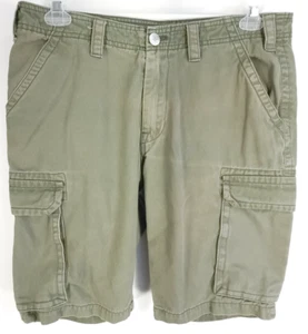True Religion Cargo Shorts Herren 31 olivgrün distressed - Bild 1 von 13