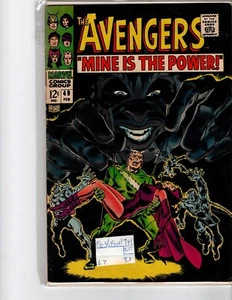 Avengers 49 Mine is the Power First Typhon Magneto VG-F+ - Picture 1 of 1