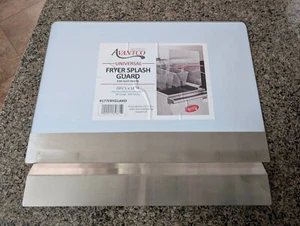 NEU 20 1/2"x 18" Edelstahl Friteuse Seite Spritzschutz Gewerbe Avantco - Bild 1 von 3