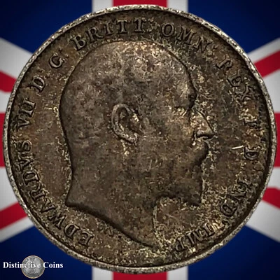 Great Britain 1909 Three Pence GB2125 - Image 1 of 2