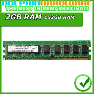 ✅ 2GB HYNIX DDR2 RAM 800MHz PC2-6400E HYMP125U72CP8-S6 AB-C CL6 ECC(RA583) - Picture 1 of 3