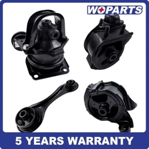 4PCS Engine Motor Trans Mount Set Fit For Honda Accord 2.2L 1990-1993 Automatic - Picture 1 of 10