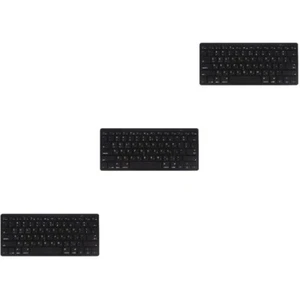3 PCS Hebrew Keyboard Gaming Wireless Office Retro Circular Keycap Wired - Picture 1 of 12