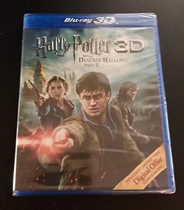 New! Warner HARRY POTTER AND THE DEATHLY HALLOWS Part 2 3D Blu-ray OOP - Picture 1 of 2