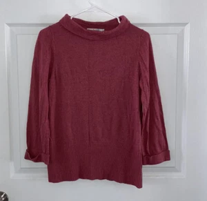 Boden Kaschmirmischung Pullover Damen Gr. 6 Rose Rosa Baumwolle - Bild 1 von 4