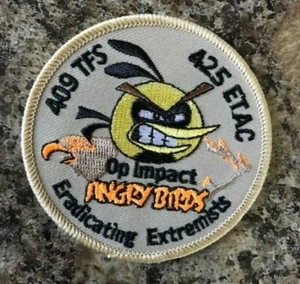 PATCH CANADIAN AIR FORCE RCAF 409 TFS 425 ETAC OP IMPACT ANGRY BIRDS JP - Picture 1 of 1
