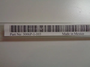 BOURNS 3006P-1-103 TRIMMERWIDERSTÄNDE, 10K 15 Umdrehungen NEU (5 STÜCK SET) - Bild 1 von 3