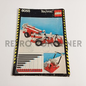 Lego Vintage Instructions Instructions Set 8055 - Technic Universal Set (1986)