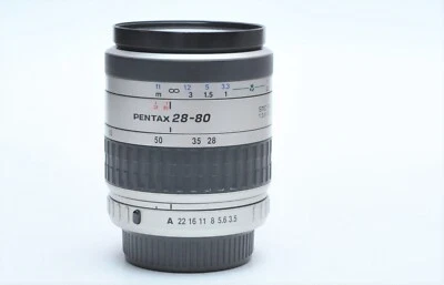 Pentax AF 28-80mm f/3.5-5.6 FA SMC Lens Silver - Image 1 of 4