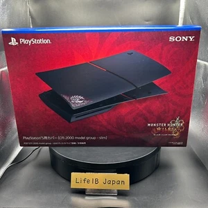 Sony PS5 Slim Monster Hunter Wilds Cover Limited Edition CFIJ-16022 - Picture 1 of 24