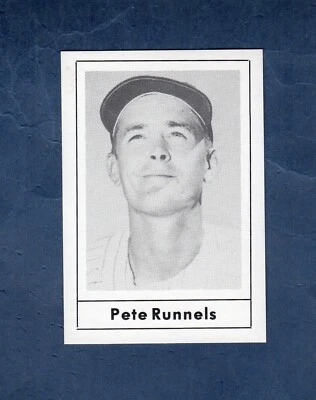 #134 PETE RUNNELS, Red Sox~Senators~Colt 45s ~ 1978 Grand Slam/Jack Wallin card - Image 1 of 2