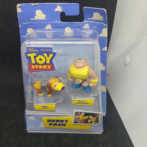 New Official Toy Story Rocky Gibraltar & Slinky Dog buddy pack Cover