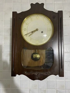 SUBLIME OROLOGIO A PENDOLO DA PARETE JUNGHANS PERFETTAMENTE FUNZIONANTE - Foto 1 di 5