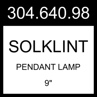 Lámpara Colgante IKEA SOLKLINT Latón/Gris Vidrio Transparente 9" 304.640.98 Foto 1 de 4