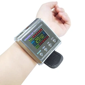 Low Level Cold Laser Therapy Wrist Watch for Sinusitis Hypertension Rhinitis - Picture 1 of 11